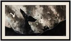 Moby Dick by Christophe Chabouté, Technique mixte sur papier. «, sold Jun 2026
