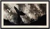 Moby Dick by Christophe Chabouté, Technique mixte sur papier. «, sold Jun 2026