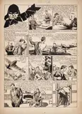 Fantax by Pierre Mouchot, Encre de Chine sur papier pour la planche 1 de cette histoire publiée dans le mensuel, sold Jun 2026