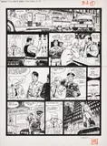 Berceuse assassine by Ralph Meyer, Encre de Chine sur papier pour la planche 13 de cet album publié en 1997 aux éditions Dargaud. Signé dans la marge. 46,9, sold Jun 2026