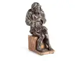 Untitled by Kleinplastik in Eisenguss, marble, offered Jun 2019