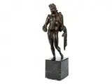 Untitled by Bronzestatuette nach antikem Vorbild, bronze, offered Jul 2018