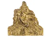 Untitled by Vergoldete Pieta, bronze, sold Mar 2019