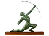 Untitled by Der Bogenschütze, bronze, sold Jul 2018