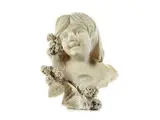 Untitled by Mädchenkopf mit Holunderblüten, marble, offered Jul 2018