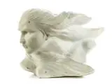 Untitled by Art déco-Kopf, marble, offered Jul 2018