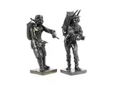 Untitled by Paar Bronzefiguren, bronze, offered Jun 2019