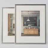 Interior by Reinhold Ljunggren, Colour lithographs, sold Sep 2026
