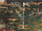 Composition by Bo Ljung, Oil painting, sold Sep 2026