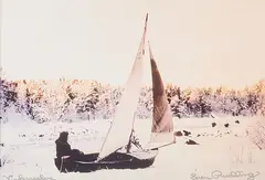 Sweden. Winter sailor by Ewa Rudling, Photographic image. Ewa Rudling (1936-2024), sold Sep 2026