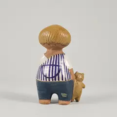 Malin from the series Larsons Ungar by Lisa Larson, Sculpture, sold Sep 2026