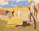 Untitled by Kévork Zabounian, Colour lithograph. EA edition, sold Sep 2026
