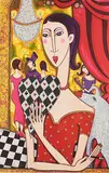 Untitled by Angelica Wiik, Colour lithograph, sold Sep 2026