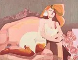 Isabella by Cecilia Sikström, COLOUR LITHOGRAPH, sold Sep 2026