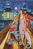 Stockholmsnatt by Angelica Wiik, COLOUR LITHOGRAPH, sold Sep 2026