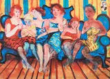 Full soffa by Peter Dahl, COLOUR LITHOGRAPH, sold Sep 2026
