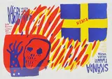 Skända flaggan by Carl Johan De Geer, Colour lithograph, sold Sep 2026