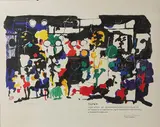 Untitled by Lennart Rodhe, Colour lithograph, sold Sep 2026