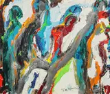 Untitled by Helmut Mantel, Oil painting, sold Sep 2026