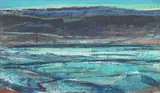 Vårvinter vid Vindelälven by Lars Matson, oil painting, sold Sep 2026