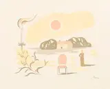 Vision by Stellan Mörner, Colour lithograph, sold Aug 2026