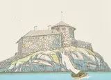 Dalarö Skans by Ilon Wikland, Colour lithograph, sold Aug 2026