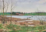 Untitled by Peter Bue Jensen, Oil painting, sold Aug 2026