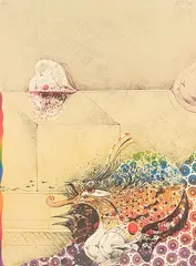 Paris X by Ardy Strüwer, 1977, Colour lithograph, sold Aug 2026