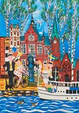 Loose sheet by Gunilla Mann, Colour lithograph, sold Aug 2026
