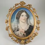 Portrait of a woman by Okänd Konstnär, Pastel, sold Aug 2026
