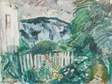 Garden by Eric Hallström, WATERCOLOUR, sold Aug 2026