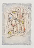 Composition by Pierre-Marie Brisson, Carborundum etching, sold Aug 2026