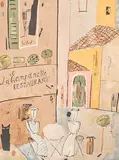 Untitled by Madeleine Pyk, Colour lithograph signed and numbered 1595/5000, sold Aug 2026