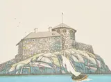 Dalarö Skans by Ilon Wikland, Colour lithograph, sold Aug 2026