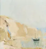 Skuta vid Hven by Gustav Arne, Oil painting, sold Aug 2026