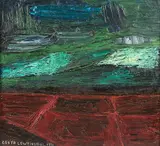 Landscape II by Gösta Löwendahl, Oil, sold Aug 2026