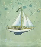 Liten resa by Bo Cronqvist, Colour etching, sold Aug 2026
