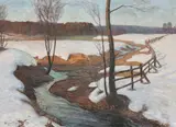 Untitled by Ragnar Nyberg, Oil painting, sold Aug 2026