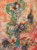 Untitled by Théo Tobiasse, Colour lithograph, sold Aug 2026