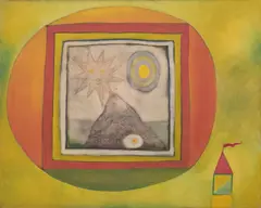 Untitled by Jagdish Swaminathan, Oil on canvas, sold Dec 2024