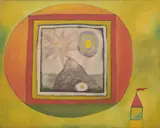 Untitled by Jagdish Swaminathan, Oil on canvas, sold Dec 2024