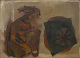 Untitled by M. F. Husain, Oil on canvas, offered Dec 2024