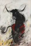 Untitled by Sunil Das, 2009, Oil, acrylic and charcoal on canvas, sold Dec 2024
