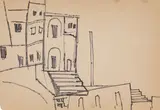 Untitled by Ram Kumar, Felt tip pen and pastel on paper, sold Dec 2024