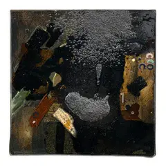 Fragments by Rameshwar Broota, 2023, Oil on canvas and mixed material with resin, sold Dec 2024