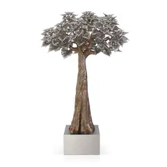 The Tree - 3 by Dhananjay Singh, Stainless steel, sold Dec 2024