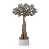 The Tree - 3 by Dhananjay Singh, Stainless steel, sold Dec 2024
