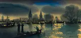 The Water Front, Venice by Paresh Maity, Watercolour on paper, sold Dec 2024