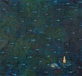 Untitled by G.R. Iranna, Oil on canvas, sold Dec 2024