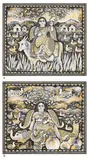 Bairagi by Jayasri Burman, 2021, Watercolour, pen and ink on paper, sold Dec 2024